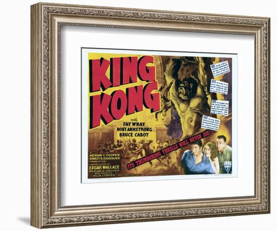 King Kong-null-Framed Premium Giclee Print