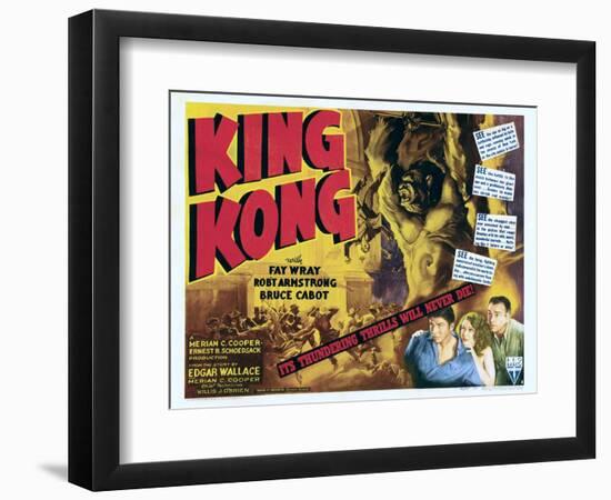 King Kong-null-Framed Premium Giclee Print