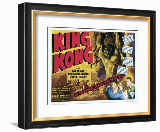 King Kong-null-Framed Premium Giclee Print