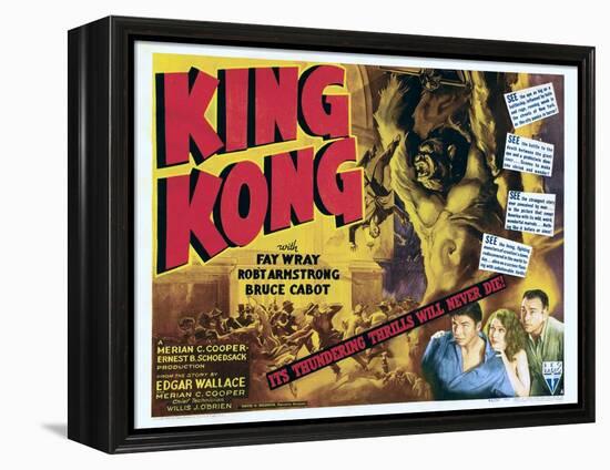 King Kong-null-Framed Stretched Canvas