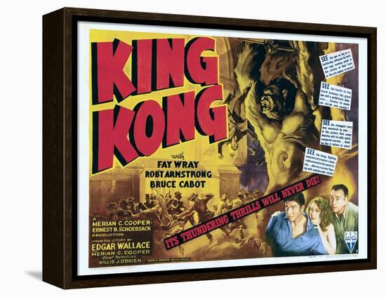 King Kong-null-Framed Stretched Canvas