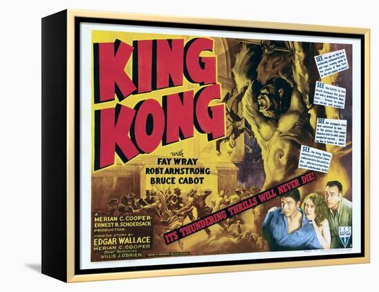 King Kong-null-Framed Stretched Canvas