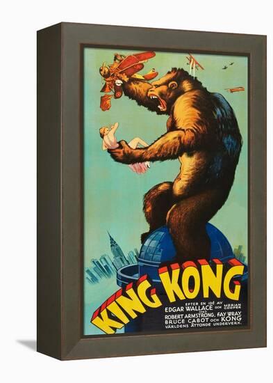 King Kong-null-Framed Stretched Canvas