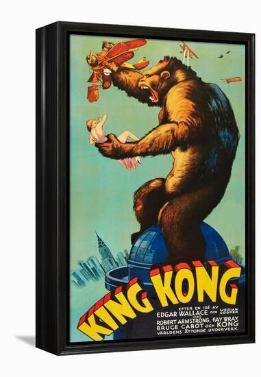 King Kong-null-Framed Stretched Canvas