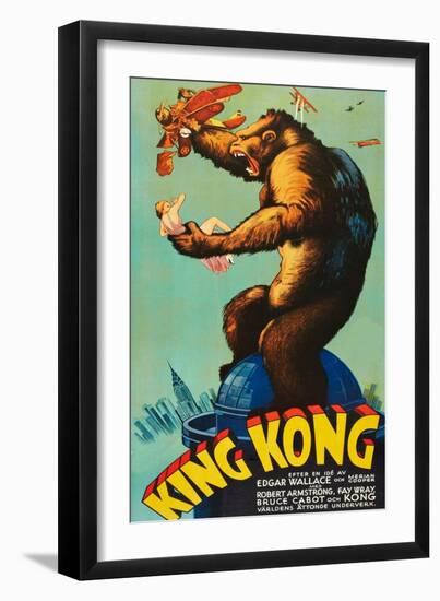 King Kong-null-Framed Premium Giclee Print