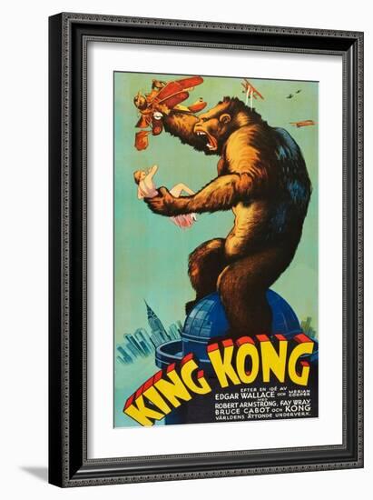 King Kong-null-Framed Premium Giclee Print