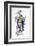 King, Late 12th Century-Henry Shaw-Framed Giclee Print