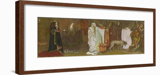 King Lear, Act I, Scene I, Cordelia's Farewell, 1898-Edwin Austin Abbey-Framed Giclee Print