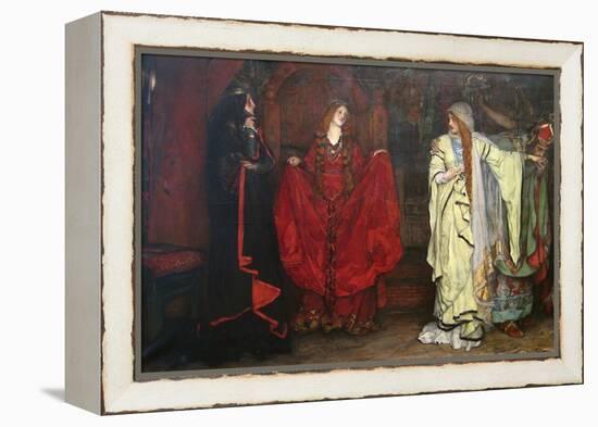 King Lear, Detail-Edwin Austin Abbey-Framed Stretched Canvas