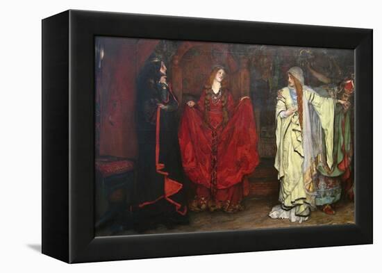 King Lear, Detail-Edwin Austin Abbey-Framed Stretched Canvas