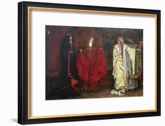 King Lear, Detail-Edwin Austin Abbey-Framed Art Print