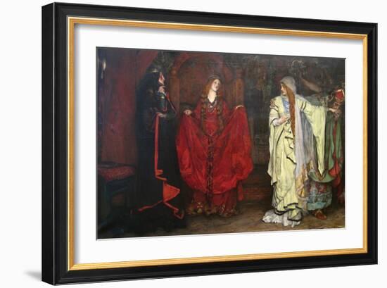 King Lear, Detail-Edwin Austin Abbey-Framed Art Print