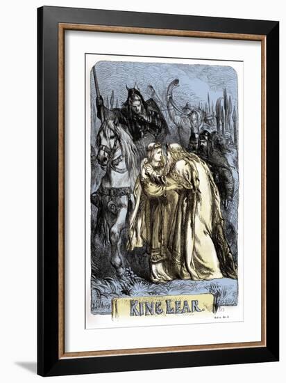 King Lear-John Gilbert-Framed Giclee Print