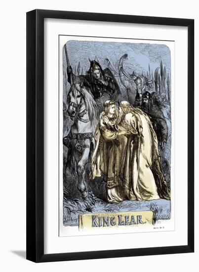 King Lear-John Gilbert-Framed Giclee Print