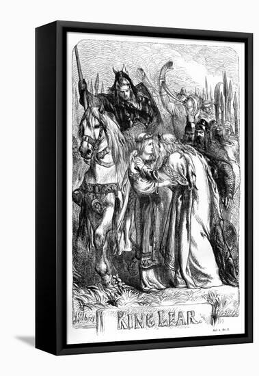 King Lear-John Gilbert-Framed Premier Image Canvas