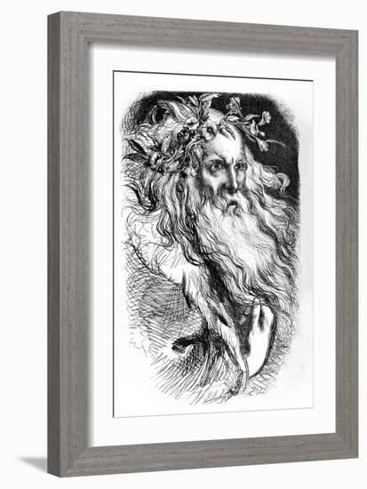 King Lear-John Gilbert-Framed Giclee Print