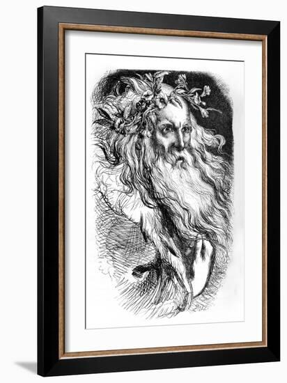 King Lear-John Gilbert-Framed Giclee Print