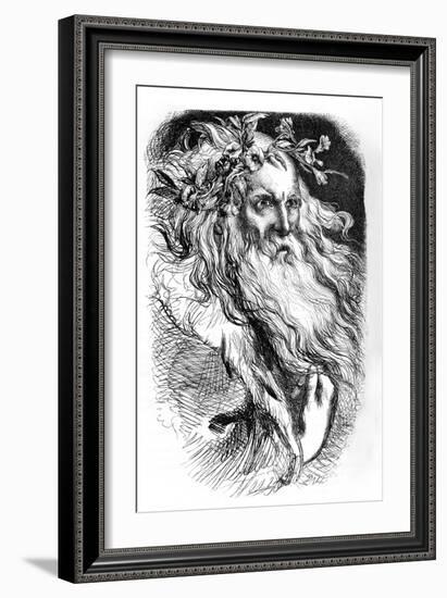 King Lear-John Gilbert-Framed Giclee Print