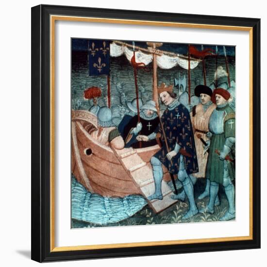 King Louis Ix Of France-null-Framed Giclee Print