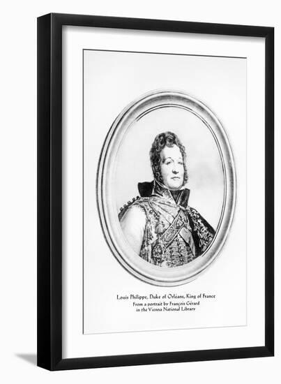 King Louis Philippe of France-Francois Pascal Simon Gerard-Framed Giclee Print