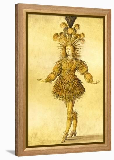 King Louis Xiv of France in the Costume of the Sun King in the Ballet 'La Nuit', 1653-French School-Framed Premier Image Canvas