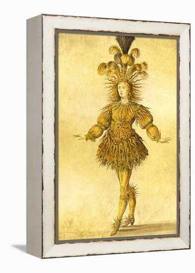King Louis Xiv of France in the Costume of the Sun King in the Ballet 'La Nuit', 1653-French School-Framed Premier Image Canvas