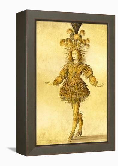 King Louis Xiv of France in the Costume of the Sun King in the Ballet 'La Nuit', 1653-French School-Framed Premier Image Canvas