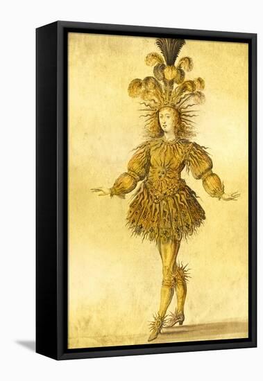 King Louis Xiv of France in the Costume of the Sun King in the Ballet 'La Nuit', 1653-French School-Framed Premier Image Canvas