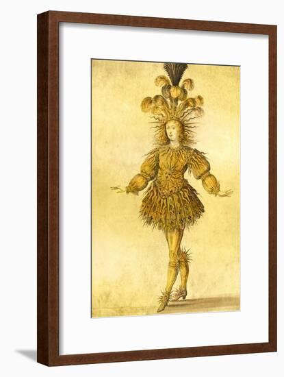 King Louis Xiv of France in the Costume of the Sun King in the Ballet 'La Nuit', 1653-French School-Framed Giclee Print