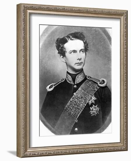 King Ludwig Ii of Bavaria-null-Framed Giclee Print