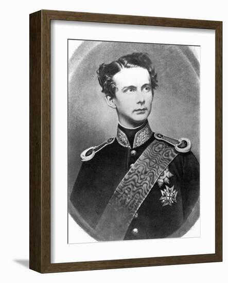 King Ludwig Ii of Bavaria-null-Framed Giclee Print