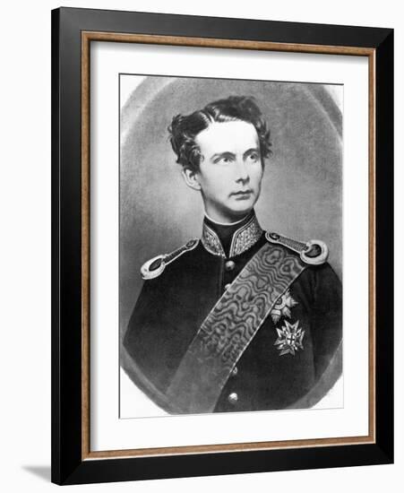 King Ludwig Ii of Bavaria-null-Framed Giclee Print