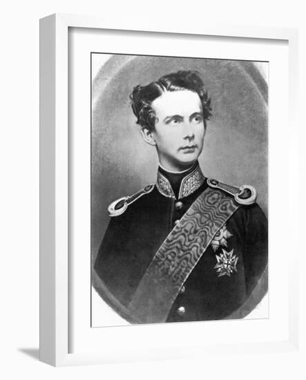 King Ludwig Ii of Bavaria-null-Framed Giclee Print