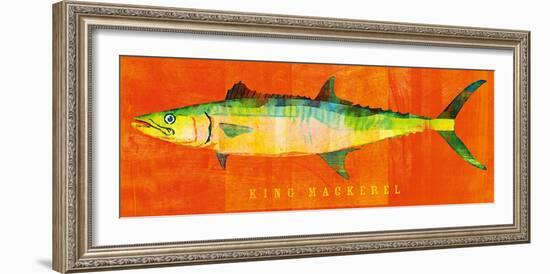 King Mackerel-John Golden-Framed Art Print