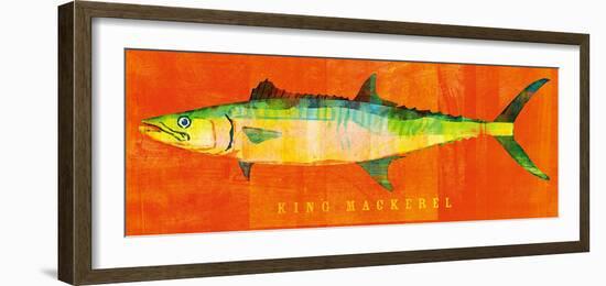 King Mackerel-John Golden-Framed Art Print