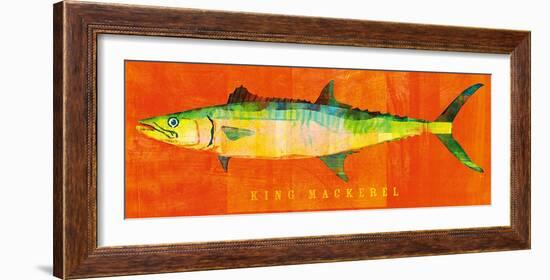 King Mackerel-John Golden-Framed Art Print