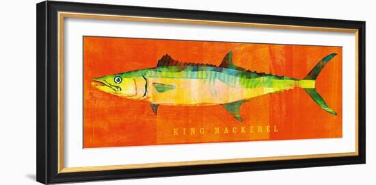 King Mackerel-John Golden-Framed Art Print