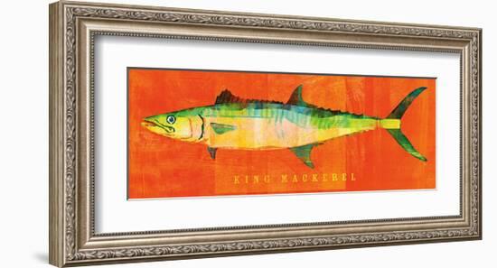King Mackerel-John Golden-Framed Art Print