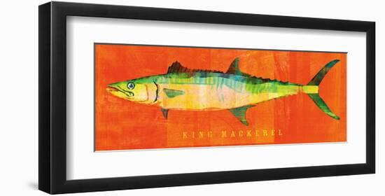 King Mackerel-John Golden-Framed Art Print