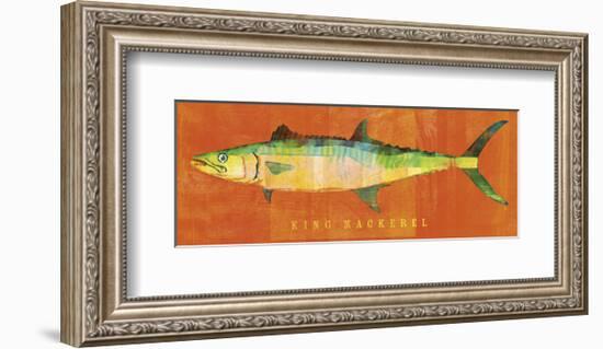 King Mackerel-John W^ Golden-Framed Art Print