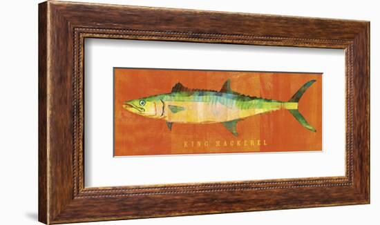 King Mackerel-John W^ Golden-Framed Art Print