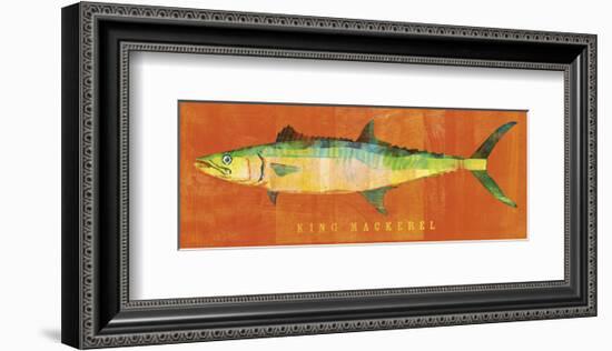 King Mackerel-John W^ Golden-Framed Art Print