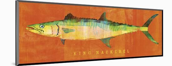 King Mackerel-John W^ Golden-Mounted Art Print