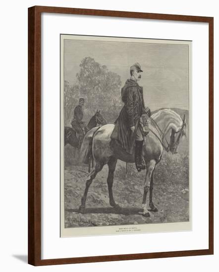 King Milan of Servia-Richard Caton Woodville II-Framed Giclee Print