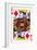 King of Diamonds from a deck of Goodall & Son Ltd. playing cards, c1940-Unknown-Framed Giclee Print