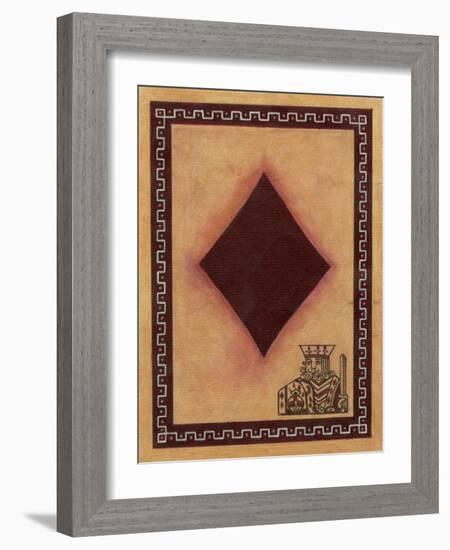 King of Diamonds-John Zaccheo-Framed Giclee Print