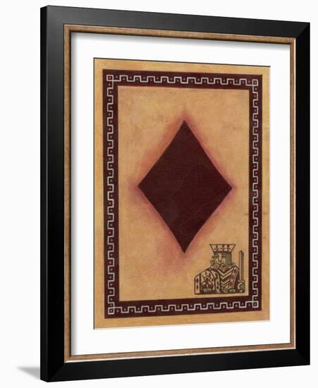 King of Diamonds-John Zaccheo-Framed Giclee Print