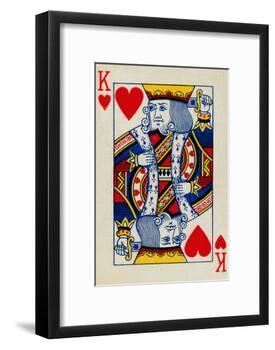 King of Hearts, 1925-Unknown-Framed Art Print