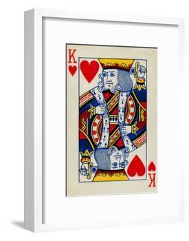 King of Hearts, 1925-Unknown-Framed Art Print
