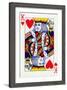 King of Hearts from a deck of Goodall & Son Ltd. playing cards, c1940-Unknown-Framed Giclee Print